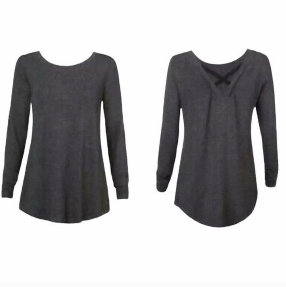 Cabi ATC Cross Back Sweatshirt 4007 Women's Medium